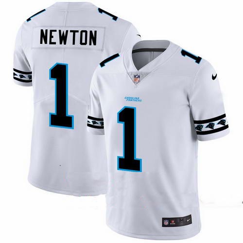 Panthers 1 Cam Newton White 2019 New Vapor Untouchable Limited Jersey