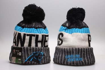 Panthers Fresh Logo Winter Fashion Knit Hat YP