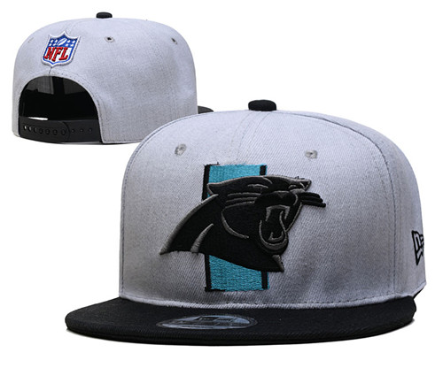 Panthers Gray Snapback Hat --YD