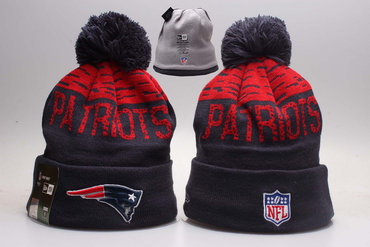 Patriots Fresh Logo Navy Knit Hat YP
