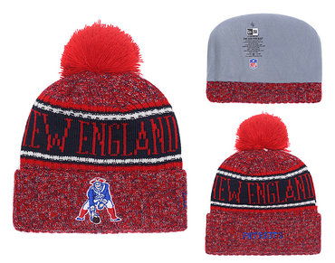 Patriots Fresh Logo Red Knit Hat YD