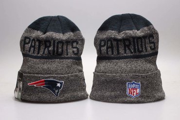 Patriots Team Logo Gray Fashion Knit Hat YP