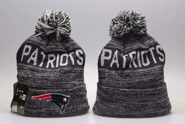 Patriots Team Logo Gray Knit Hat YP