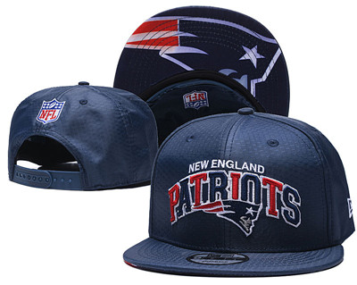 Patriots Team Logo Navy Adjustable Hat TX
