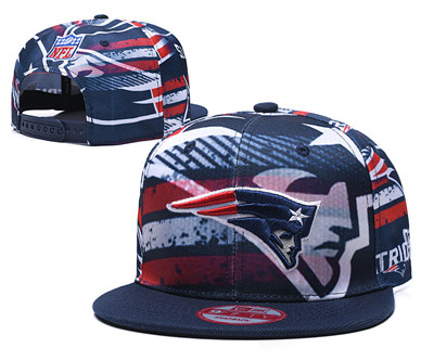 Patriots Team Logo Navy Adjustable Hat TX