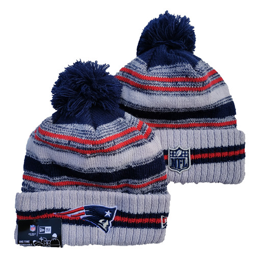 Patriots Team Logo Pom Knit Hat  YD