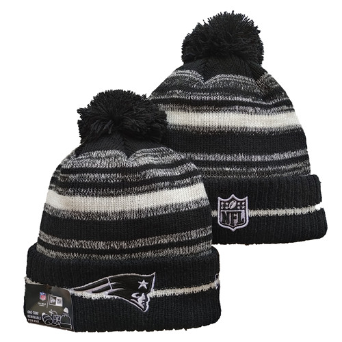 Patriots Team Logo Pom Knit Hat 1 YD