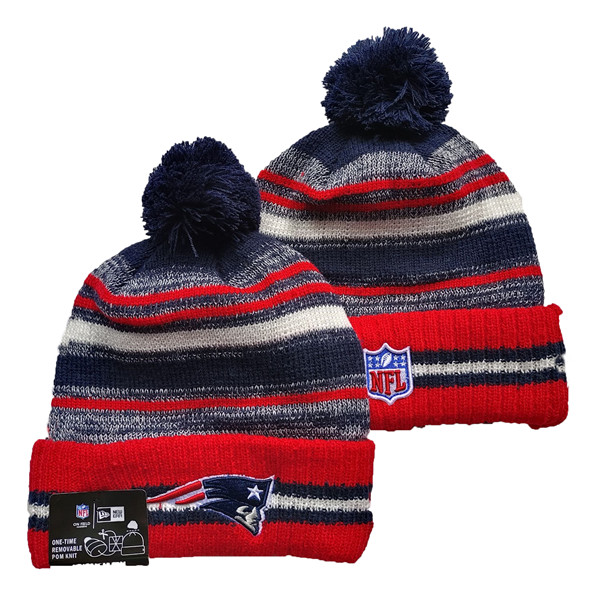 Patriots Team Logo Pom Knit Hat YD