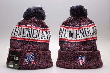 Patriots Team Logo Red Knit Hat YP
