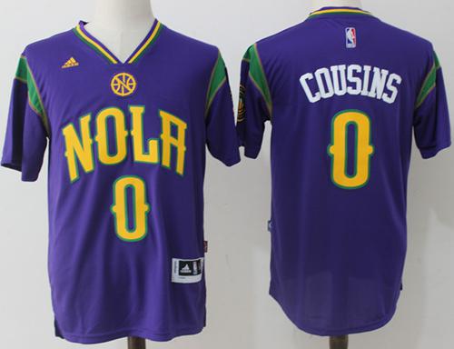 Pelicans #0 DeMarcus Cousins Purple Pride Stitched NBA Jersey Pelicans #0 DeMarcus Cousins Purple Pride Stitched NBA Jersey