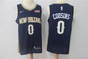 Pelicans 0 DeMarcus Cousins Navy Nike Swingman Jersey Pelicans 0 DeMarcus Cousins Navy Nike Swingman Jersey