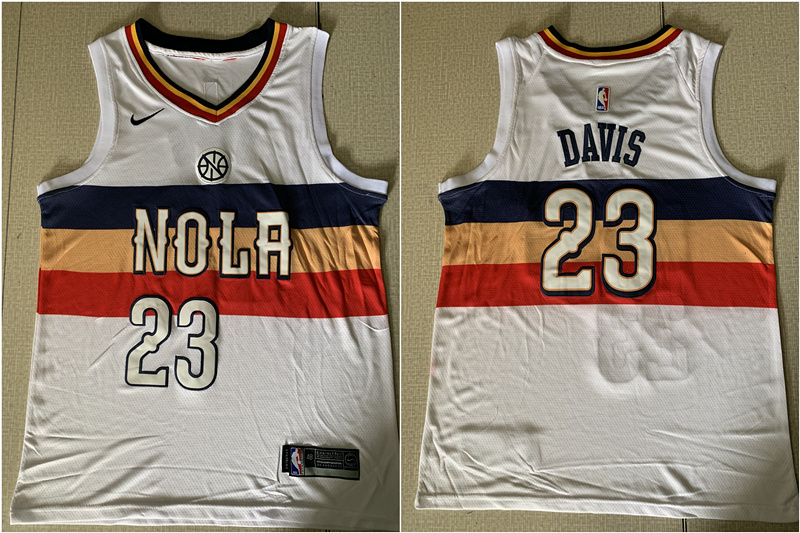Pelicans 23 Anthony Davis White Earned Edition Nike Swingman Jersey Pelicans 23 Anthony Davis White Earned Edition Nike Swingman Jersey