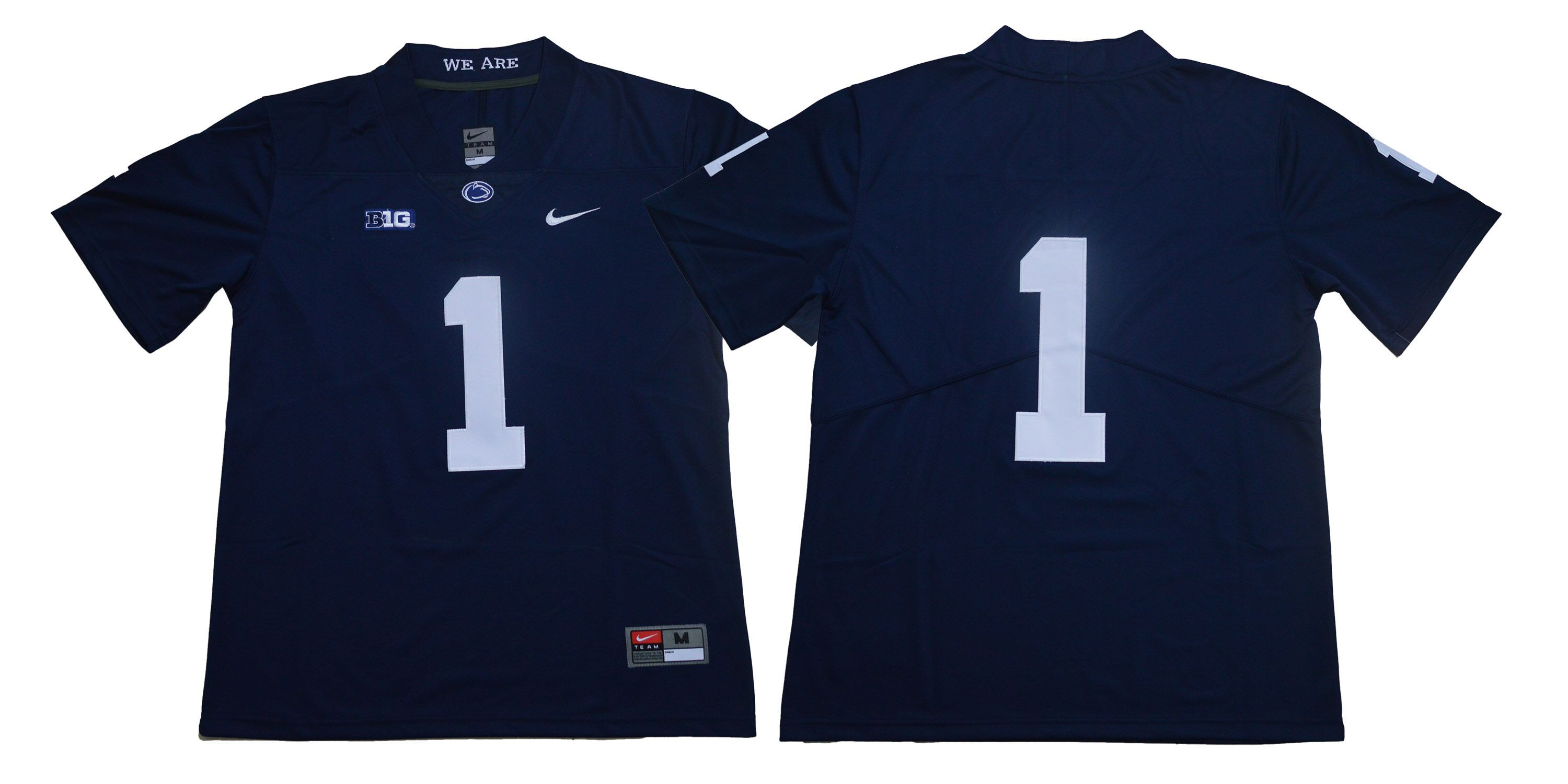 Penn State Nittany Lions #1 Navy Nike College Football Jersey Penn State Nittany Lions #1 Navy Nike College Football Jersey