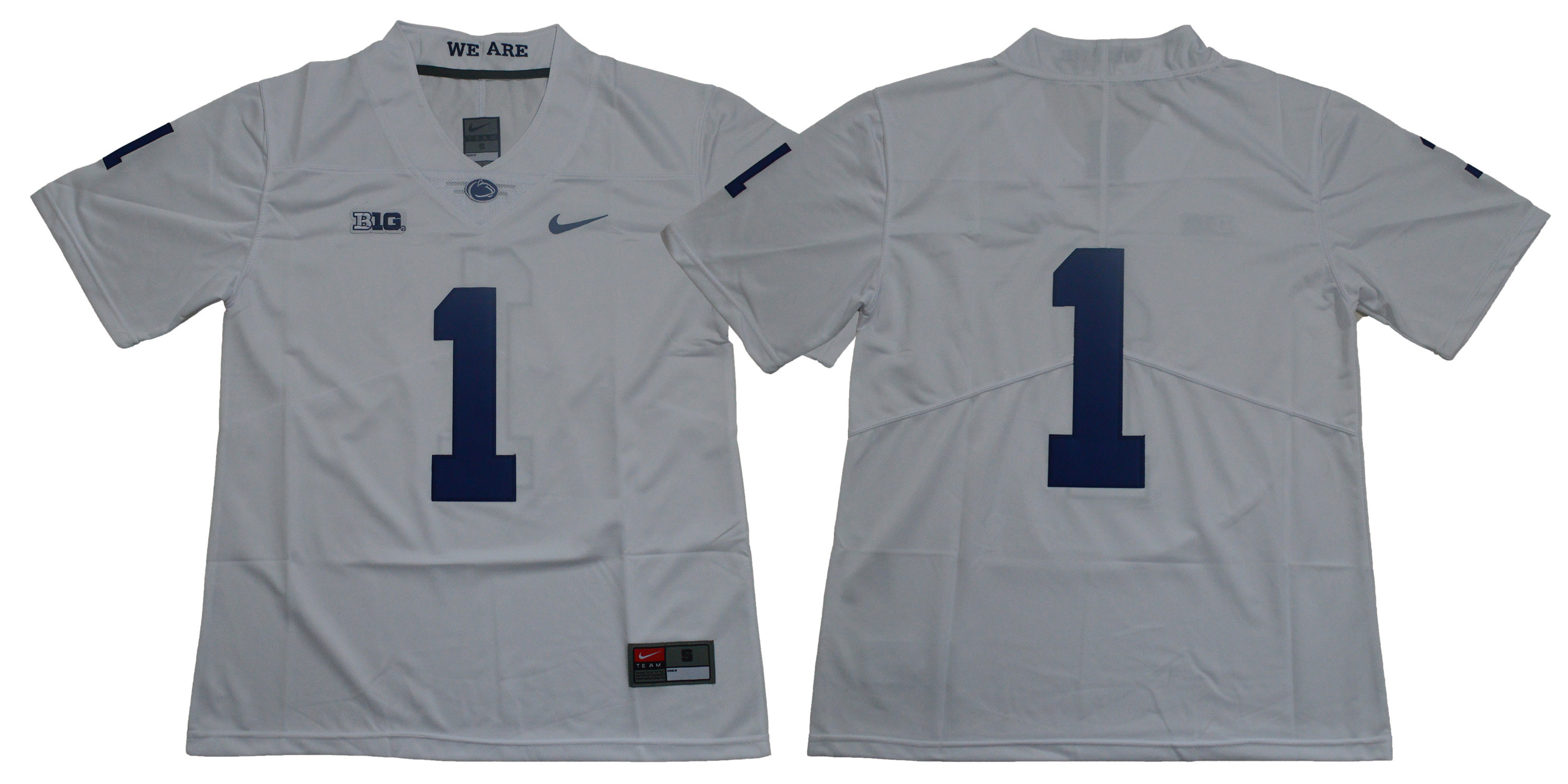 Penn State Nittany Lions #1 White Nike College Football Jersey Penn State Nittany Lions #1 White Nike College Football Jersey