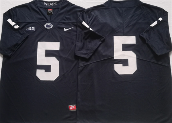 Penn State Nittany Lions #5 Blue Stitched Jersey Penn State Nittany Lions #5 Blue Stitched Jersey