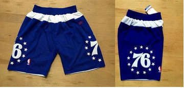 Philadelphia 76ers Dark Blue NBA Shorts