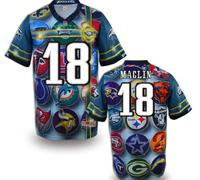 Philadelphia Eagles #18 MACLIN Men's Stitched NFL Elite Fanatical Version Jersey (2) Philadelphia Eagles #18 MACLIN Men's Stitched NFL Elite Fanatical Version Jersey (2)