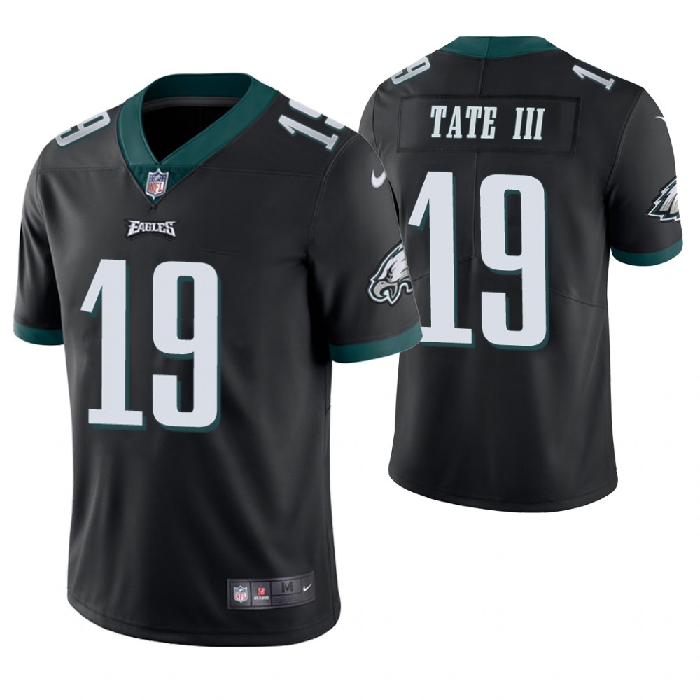Philadelphia Eagles #19 Golden Tate Black Vapor Untouchable Limited Jersey