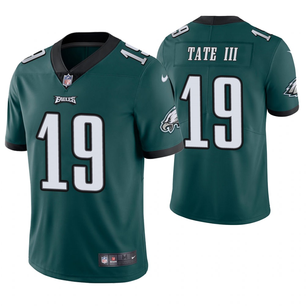 Philadelphia Eagles #19 Golden Tate Midnight Green Vapor Untouchable Limited Jersey