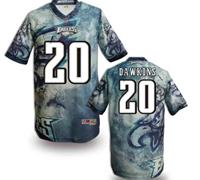 Philadelphia Eagles #20 DAWKINS Men's Stitched NFL Elite Fanatical Version Jersey (4) Philadelphia Eagles #20 DAWKINS Men's Stitched NFL Elite Fanatical Version Jersey (4)