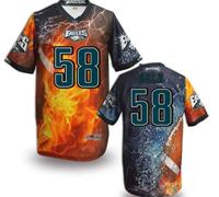 Philadelphia Eagles #58 COLE Men's Stitched NFL Elite Fanatical Version Jersey (5)