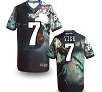 Philadelphia Eagles #7 VICK Men's Stitched NFL Elite Fanatical Version Jersey (3)