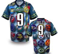 Philadelphia Eagles #9 FOLIS Men's Stitched NFL Elite Fanatical Version Jersey (2)