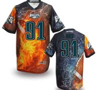 Philadelphia Eagles #91 COX Men's Stitched NFL Elite Fanatical Version Jersey (5)