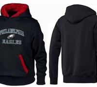 Philadelphia Eagles Heart & Soul Pullover Hoodie Black & Red Philadelphia Eagles Heart & Soul Pullover Hoodie Black & Red