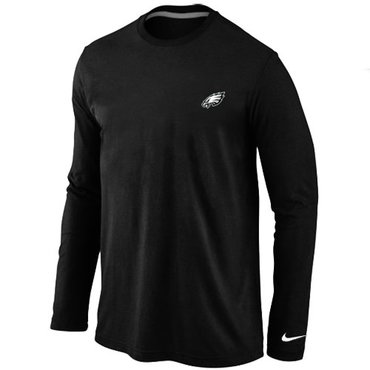 Philadelphia Eagles Sideline Legend Authentic Long Sleeve T-Shirt Black Philadelphia Eagles Sideline Legend Authentic Long Sleeve T-Shirt Black