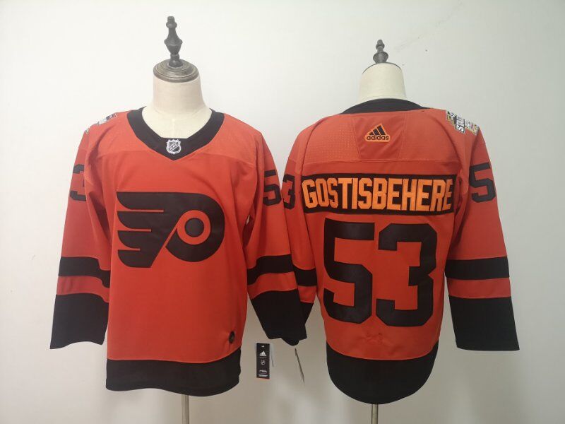 Philadelphia Flyers #53 Shayne Gostisbehere Orange 2019 NHL Stadium Series Jersey Philadelphia Flyers #53 Shayne Gostisbehere Orange 2019 NHL Stadium Series Jersey