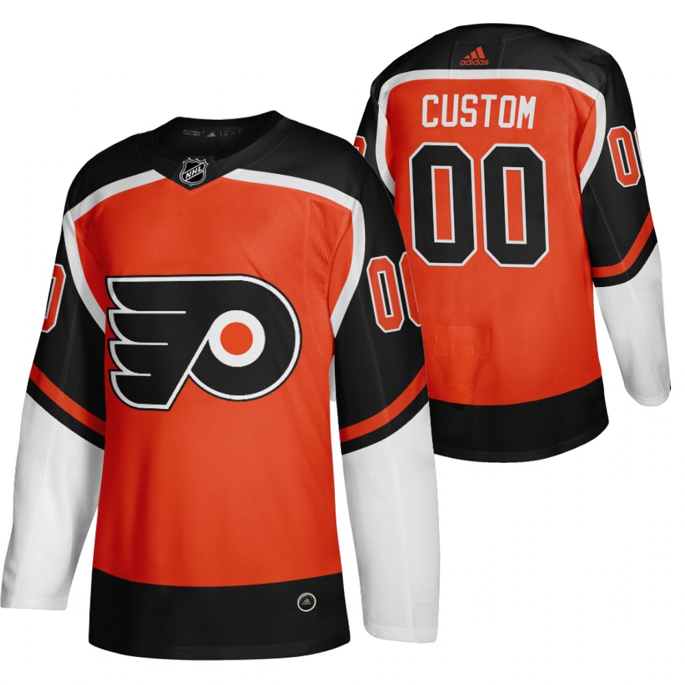 Philadelphia Flyers Custom Orange Men's Adidas 2020-21 Alternate Authentic Player NHL Jersey Philadelphia Flyers Custom Orange Men's Adidas 2020-21 Alternate Authentic Player NHL Jersey