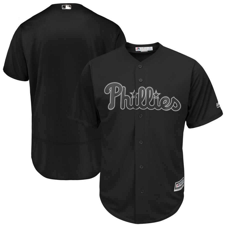 Phillies Blank Black 2019 Players' Weekend Authentic Player Jersey