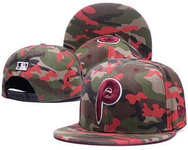 Phillies Team Logo Fashion Adjustable Hat GS