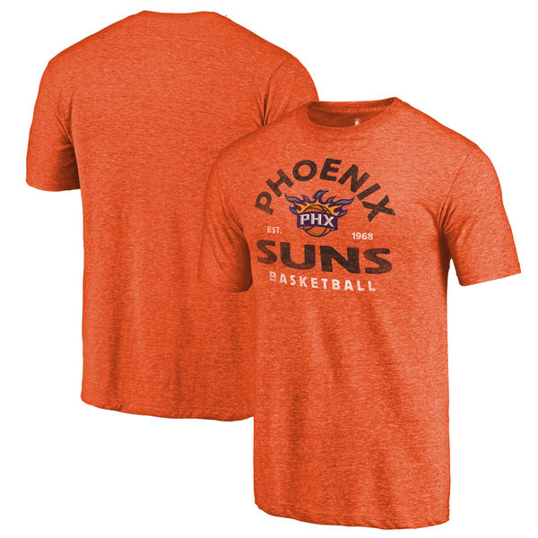 Phoenix Suns Fanatics Branded Orange Vintage Arch Tri-Blend T-Shirt Phoenix Suns Fanatics Branded Orange Vintage Arch Tri-Blend T-Shirt