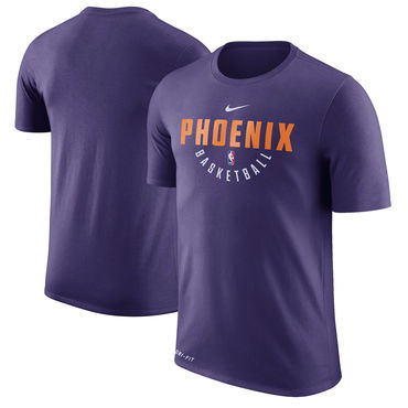 Phoenix Suns Nike Practice Performance T-Shirt Purple Phoenix Suns Nike Practice Performance T-Shirt Purple