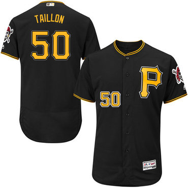Pirates #50 Jameson Taillon Black Flexbase Authentic Collection Stitched Baseball Jersey