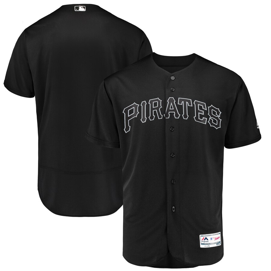 Pirates Blank Black 2019 Players' Weekend Authentic Player Jersey