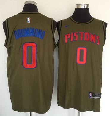 Pistons 0 Andre Drummond Olive Nike Swingman Jersey Pistons 0 Andre Drummond Olive Nike Swingman Jersey