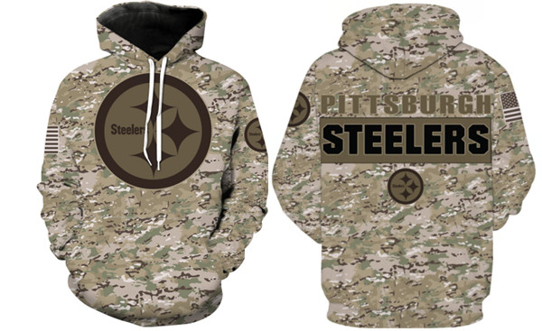 Pitsburg Steelers Camo Hoodie-3 Pitsburg Steelers Camo Hoodie-3