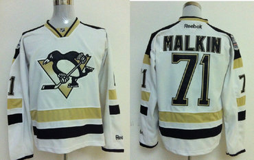 Pittsburgh Penguins #71 Evgeni Malkin White 2014 Stadium Series NHL Jersey