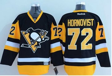 Pittsburgh Penguins #72 Patric Hornqvist Black Alternate Stitched NHL Jersey