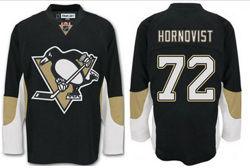 Pittsburgh Penguins #72 Patric Hornqvist Black Home Stitched NHL Jersey