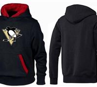 Pittsburgh Penguins Pullover Hoodie Black & Red