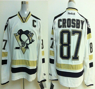 Pittsburgh Penguins Sidney Crosby 87# 2014 Stadium Series White Jersey