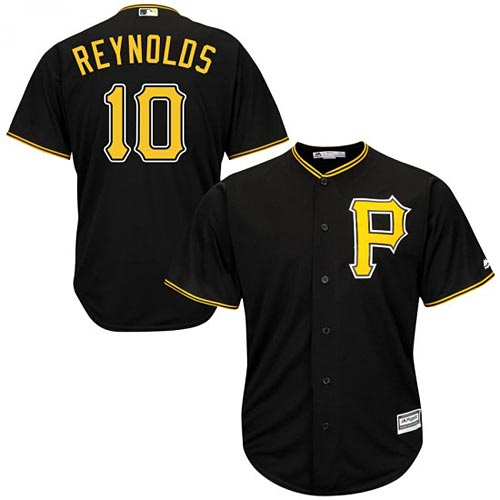 Pittsburgh Pirates #10 Bryan Reynolds Black Jersey