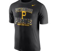 Pittsburgh Pirates Nike Cooperstown Collection Legend Team Issue Performance Black T-Shirt Pittsburgh Pirates Nike Cooperstown Collection Legend Team Issue Performance Black T-Shirt