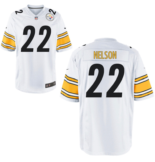 Pittsburgh Steelers #22 Steven Nelson White Vapor limited Jersey