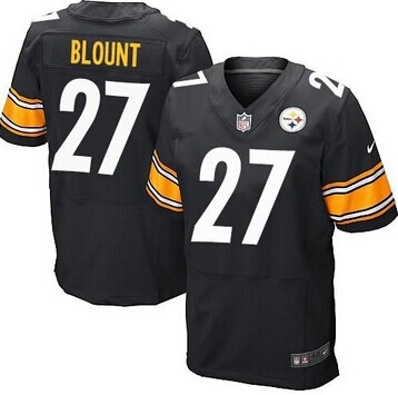 Pittsburgh Steelers #27 LeGarrette Blount Black Team Color NFL Elite Jersey