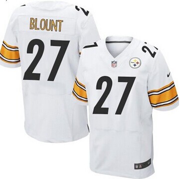 Pittsburgh Steelers #27 LeGarrette Blount White NFL Elite Jersey
